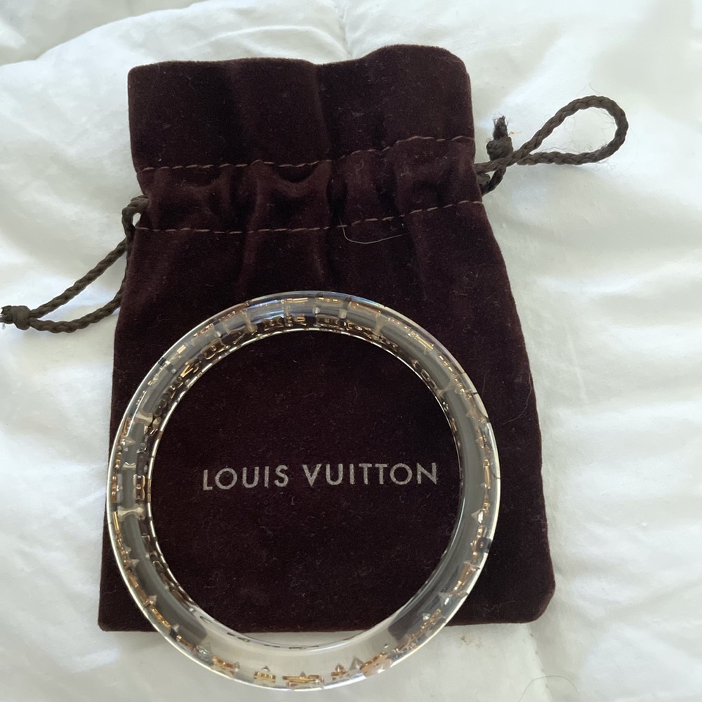 Transparent Louis Vuitton Bracelet *Authentic*